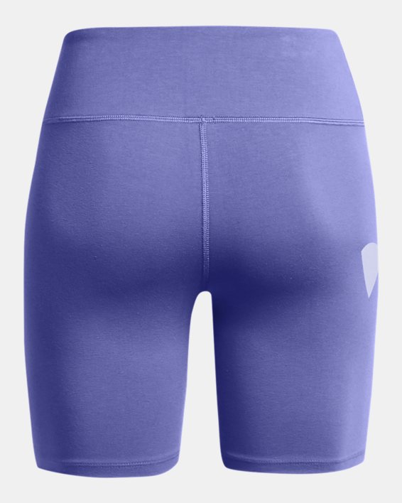 Women's UA Campus 7" Shorts in Purple image number 4